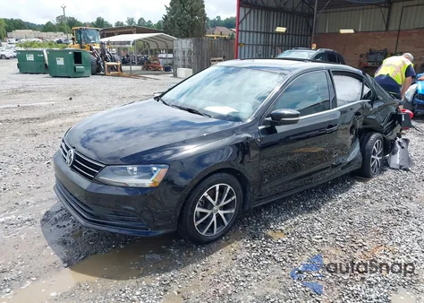 2017 Volkswagen Jetta 1.4T Se z USA, uszkodzony, nr VIN 3VWB67AJ6HM299135